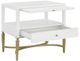 Fairfield® East Camden Antique Brass/Pearl Nightstand-2