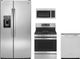 GE® 4 Piece Kitchen Package-Stainless Steel-0