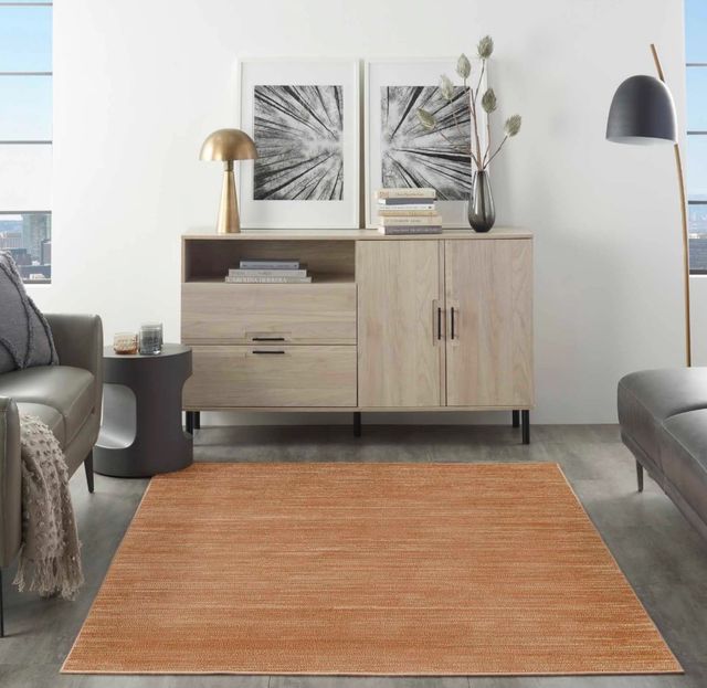 Nourison Home™ Essentials Rust 5'x7' Area Rug-2