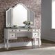 Liberty Furniture Magnolia Manor Antique White/Weathered Bark Vanity Desk-1