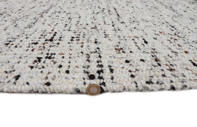 KAS Rugs Darcy Ivory Charcoal 5'x8' Area Rug-2