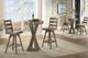 ECI Furniture PineCrest Distressed Grey Counter Pub Table-1