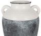 A & B Home Gray/White Flower Vase -2