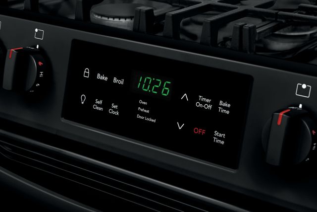 Frigidaire® 30" Black Free Standing Gas Range-3