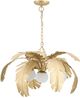 A & B Home Gold Pendant Lamp-1