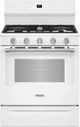 Maytag® 30" White Freestanding Gas Range -0