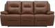 Liberty Furniture Cameron Dakota Saddle Leather Power Recliner Sofa-1