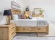 Mako Wood Furniture Queen Victoria Storage Bed-1