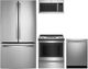 GE® 4 Piece Stainless Steel Kitchen Package-0