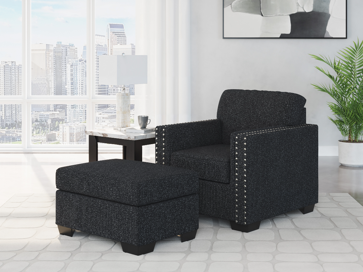 Benchcraft Jasmine Peaks Ottoman - Thumbnail 4