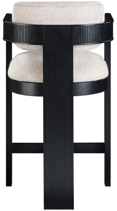 Meridian Furniture Sacha Beige Upholstered Counter Stool-4