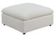 Elements International Arizona Beige Ottoman-0
