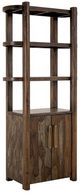 International Furniture Direct Balam Dark 80" Entertainment Center with Fireplace-4