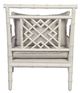 Furniture Classics Durango White Dining Arm Chair-3