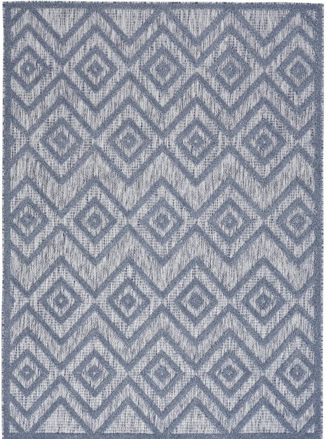 Nourison Home™ Versatile Denim Blue 5'x7' Area Rug-0