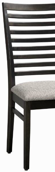 Country View Woodworking Customizable Side Chair with Brown Maple Legs-1