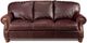 Campio Furniture Legacy Leather Santa Fe Burgundy Sofa-0