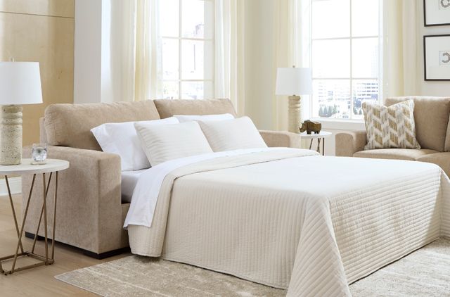Signature Design by Ashley® Bridgepoint Almond Queen Sofa Sleeper-1