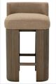 Rowe® Customizable Kindred Low Back Barstool in Sesame Legs-1