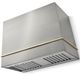 La Cornue CornuFé Loge 44" Stainless Steel Wall Mounted Range Hood with Polished Brass Trim-0