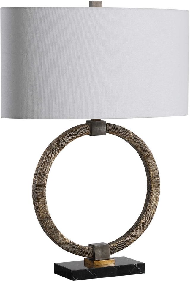 Uttermost® Relic Antiqued Gold Table Lamp-0