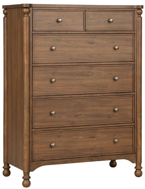 Flexsteel® Azalea Walnut Drawer Chest-0