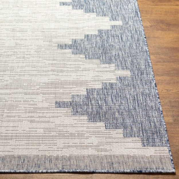 Surya Eagean Navy/Taupe 4'x6' Area Rug-1