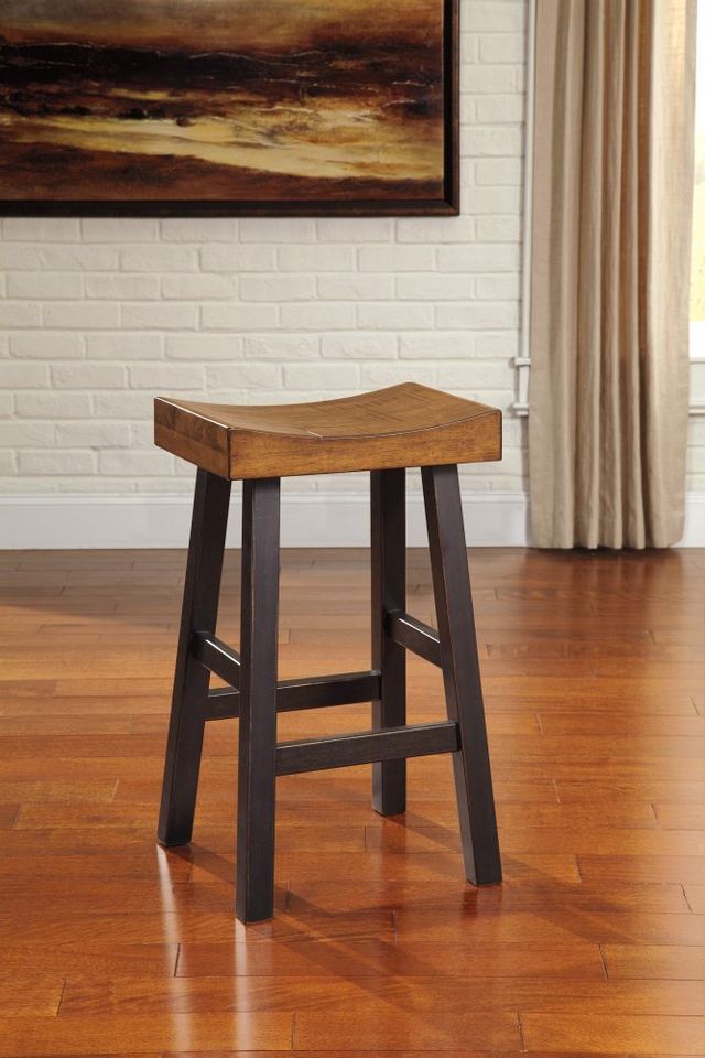 Signature Design by Ashley® Glosco Medium Brown Bar Stool-4