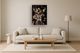 Classy Living Untamed Deer on Flowers Wall Art-1