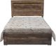 Kwality Imports Caliban Brown Queen Bed-0