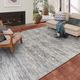 Dalyn™ Rug Company Ciara CR1 Graphite 5'x8' Area Rug-2