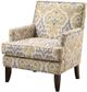 Olliix by Madison Park Grey Multi Colton Track Arm Club Chair-2