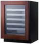 Summit® 3.25 Cu. Ft. Panel Ready Built In Wine Cooler -2