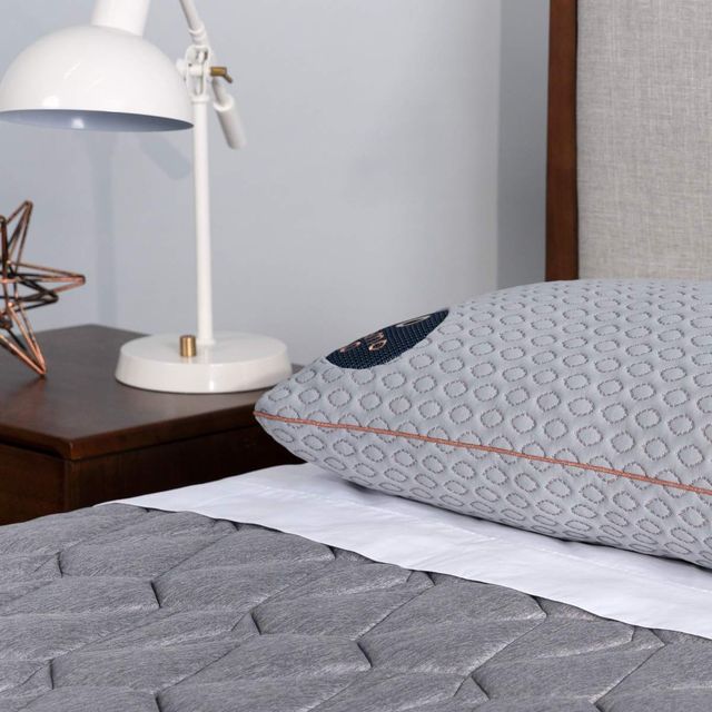 BEDGEAR® Cosmo Performance® Shredded Foam/Polyester Fiber Blend 0.0 Medium Firm King Standard Pillow-1