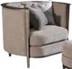 Magnussen Home® Rensick Golden Metal Pewter Chair-0
