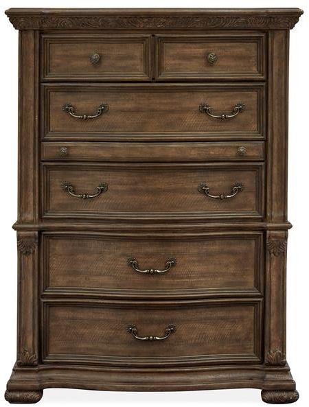 Magnussen Home® Durango Willadeene Brown Drawer Chest-1