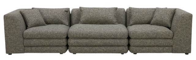 Moe's Home Collection Lowtide 3-Piece Stone Tweed Modular Sofa-1