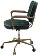 ACME Furniture Siecross Emerald Green/Gold Office Chair-4
