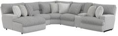 Catnapper® Abraxas 6-Piece Moonstruck Power U-Shape Reclining Sectional with Console