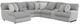 Catnapper® Abraxas 6-Piece Moonstruck Power U-Shape Reclining Sectional with Console-0