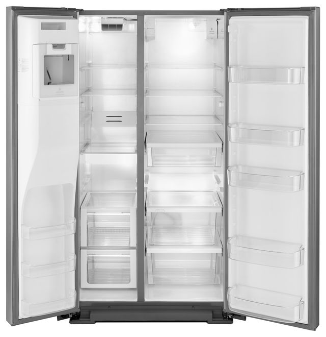 Whirlpool® 28.49 Cu. Ft. Side-By-Side Refrigerator-Fingerprint Resistant Stainless Steel-2