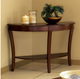 Steve Silver Co. Troy Medium Brown Cherry Sofa Table-1