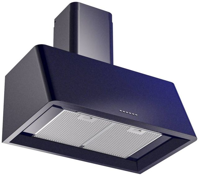 Ilve® Nostalgie II Series 30" Midnight Blue Wall Mounted Range Hood-1