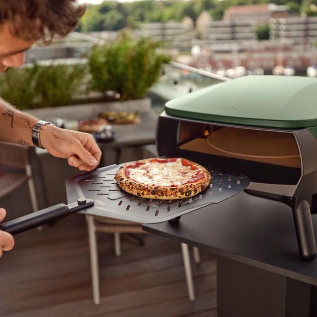 Witt 14" Black Pizza Peel-3