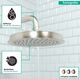 Hansgrohe Raindance Classic Brushed Nickel 180 1-Jet Showerhead-2