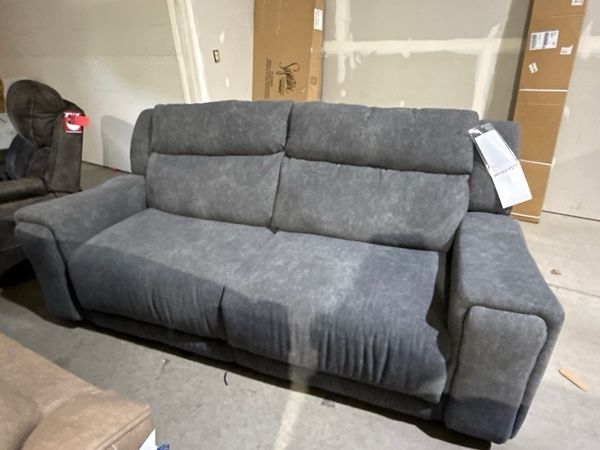Clearance Southern Motion™ Customizable The Boss Double Power Reclining Sofa with Triple Power-0