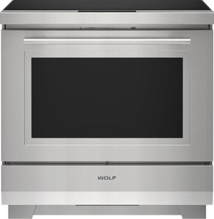 front view of the Wolf® 36" Stainless Steel Induction Range