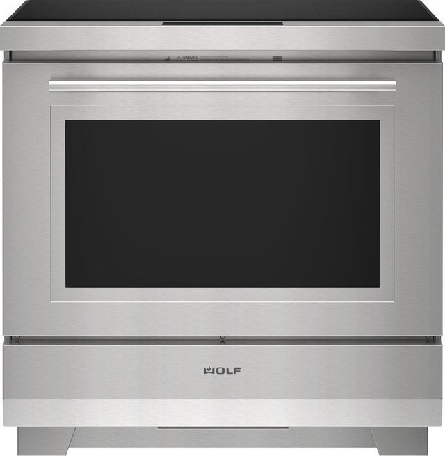 Wolf® 36" Stainless Steel Pro Style Induction Range