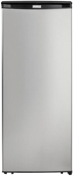 Danby® Designer 8.5 Cu. Ft. Black with Stainless Steel Upright Freezer