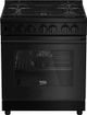 Beko 30" Black Pro Style Dual Fuel Range-0